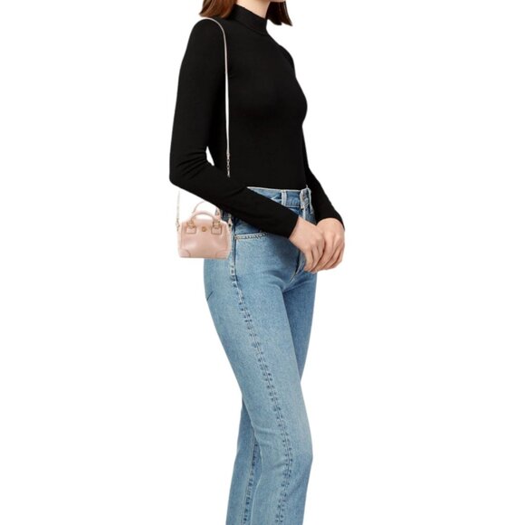 Tory Burch Chain-Link Leather Mini Bag - Picture 7 of 7